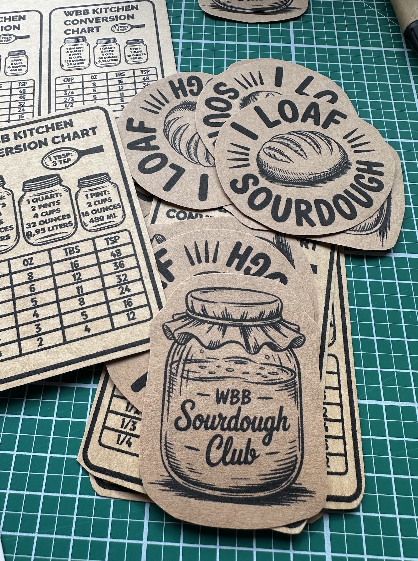 recipe subscription by letter mail from wild bluebell homestead featuring collectible monthly recipe cards handmade in canada on recycled archival cardstock 4